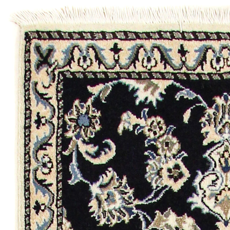 Tappeto corsia Tappeto Persero - Nain - 290 x 78 cm - blu scuro
