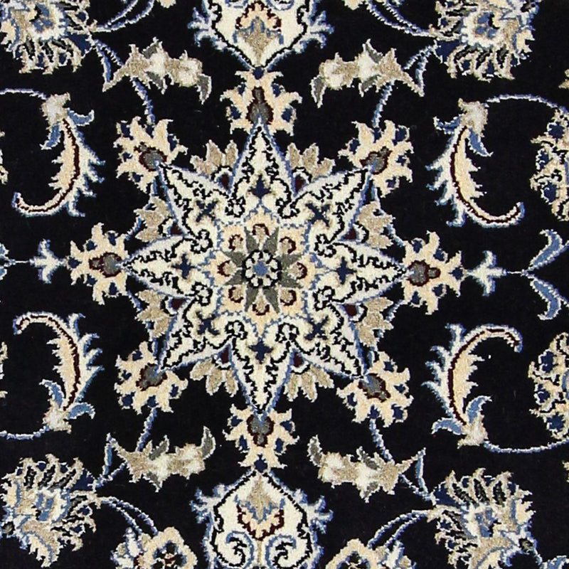 Tappeto corsia Tappeto Persero - Nain - 290 x 80 cm - blu scuro
