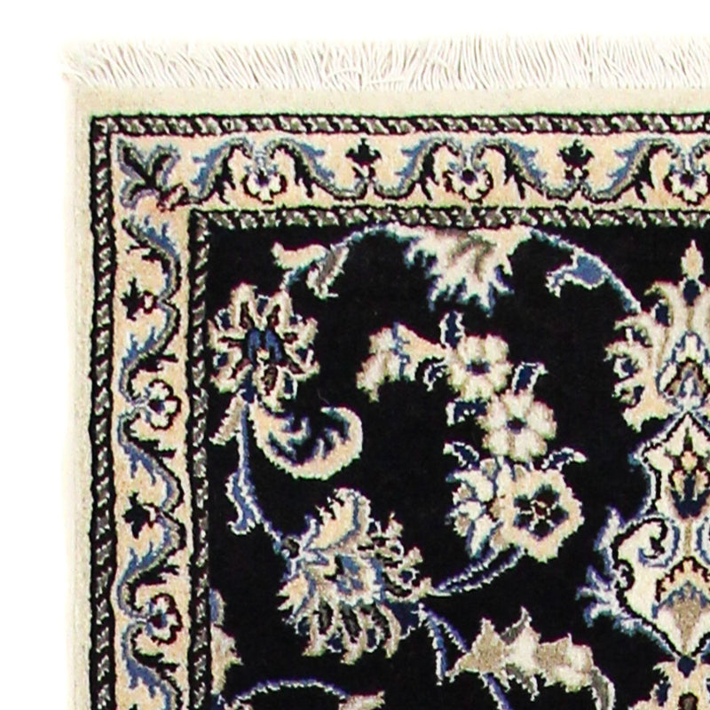 Tappeto corsia Tappeto Persero - Nain - 290 x 80 cm - blu scuro