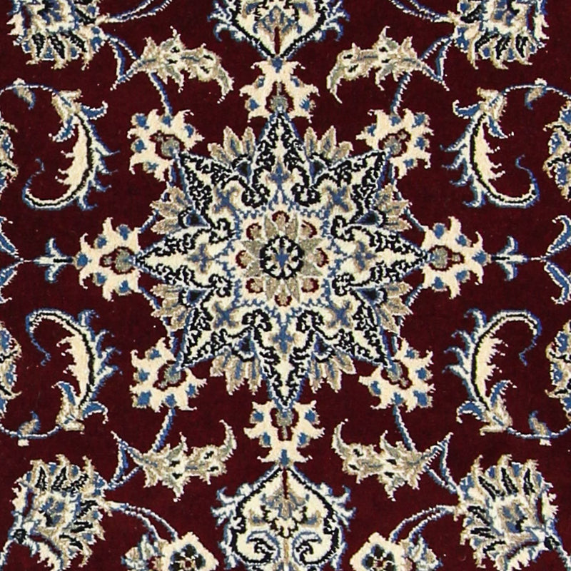 Tappeto corsia Tappeto Persero - Nain - 286 x 78 cm - rosso scuro