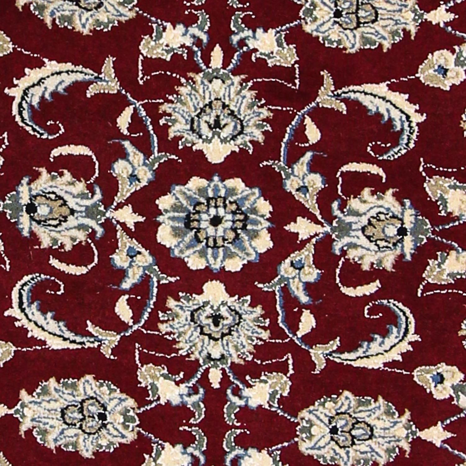 Tappeto corsia Tappeto Persero - Nain - 265 x 80 cm - rosso scuro