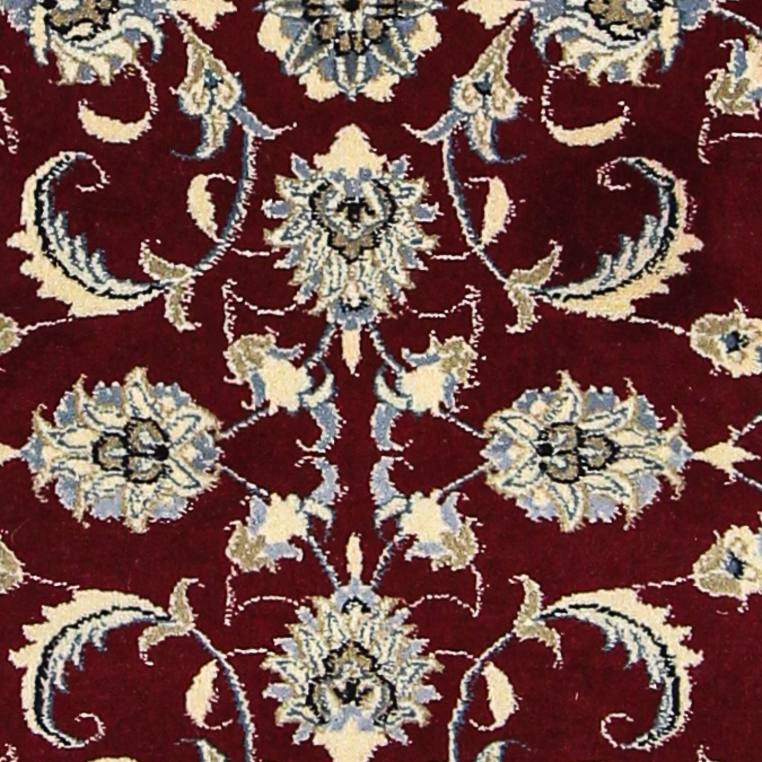 Tappeto corsia Tappeto Persero - Nain - 234 x 77 cm - rosso scuro