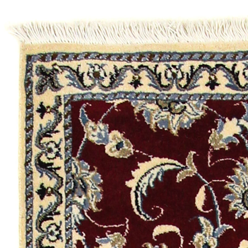 Tappeto corsia Tappeto Persero - Nain - 234 x 77 cm - rosso scuro