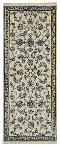 Tappeto corsia Tappeto Persero - Nain - 194 x 80 cm - beige