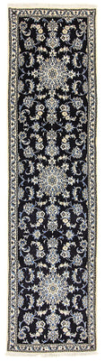 Tappeto corsia Tappeto Persero - Nain - 310 x 78 cm - blu scuro