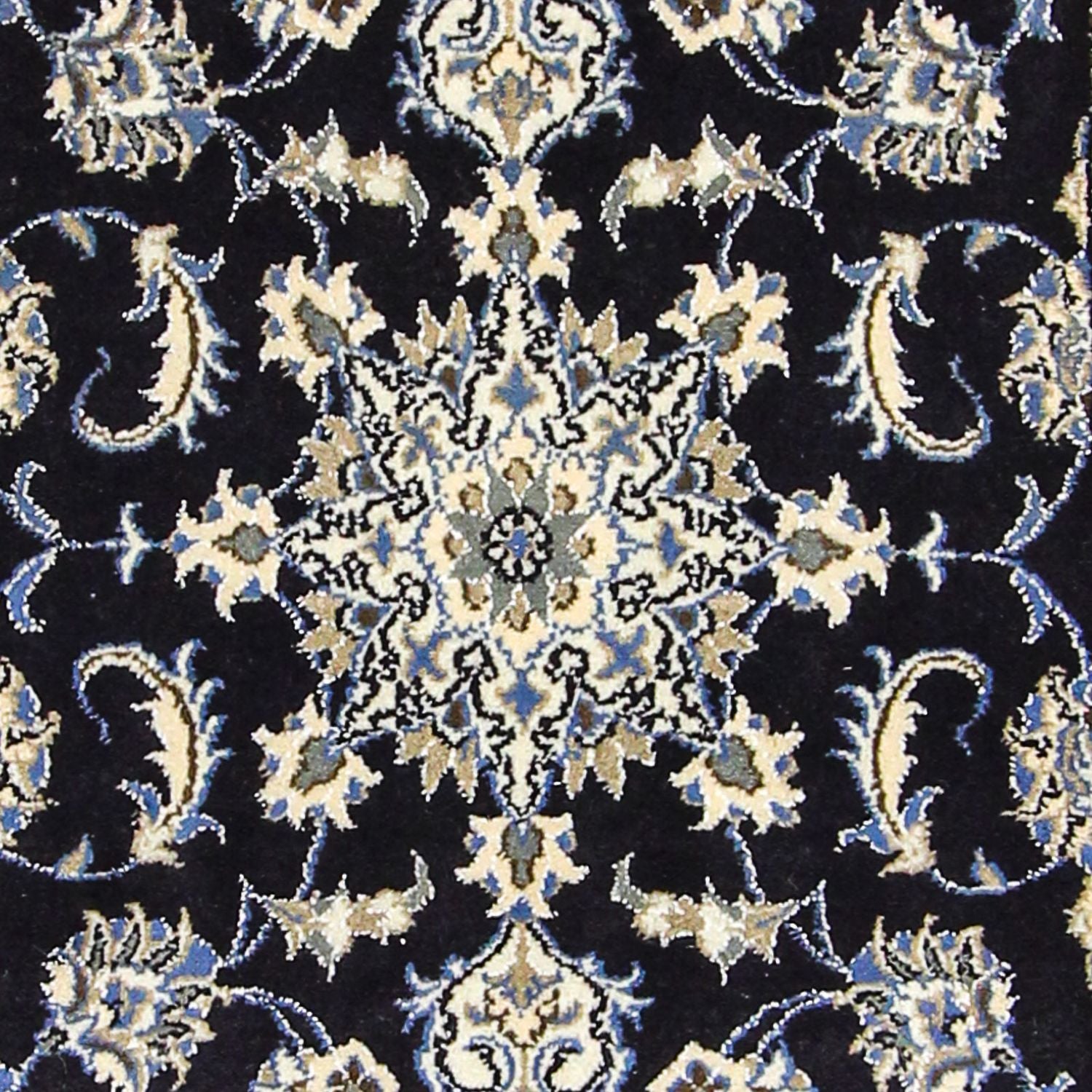 Tappeto corsia Tappeto Persero - Nain - 310 x 78 cm - blu scuro