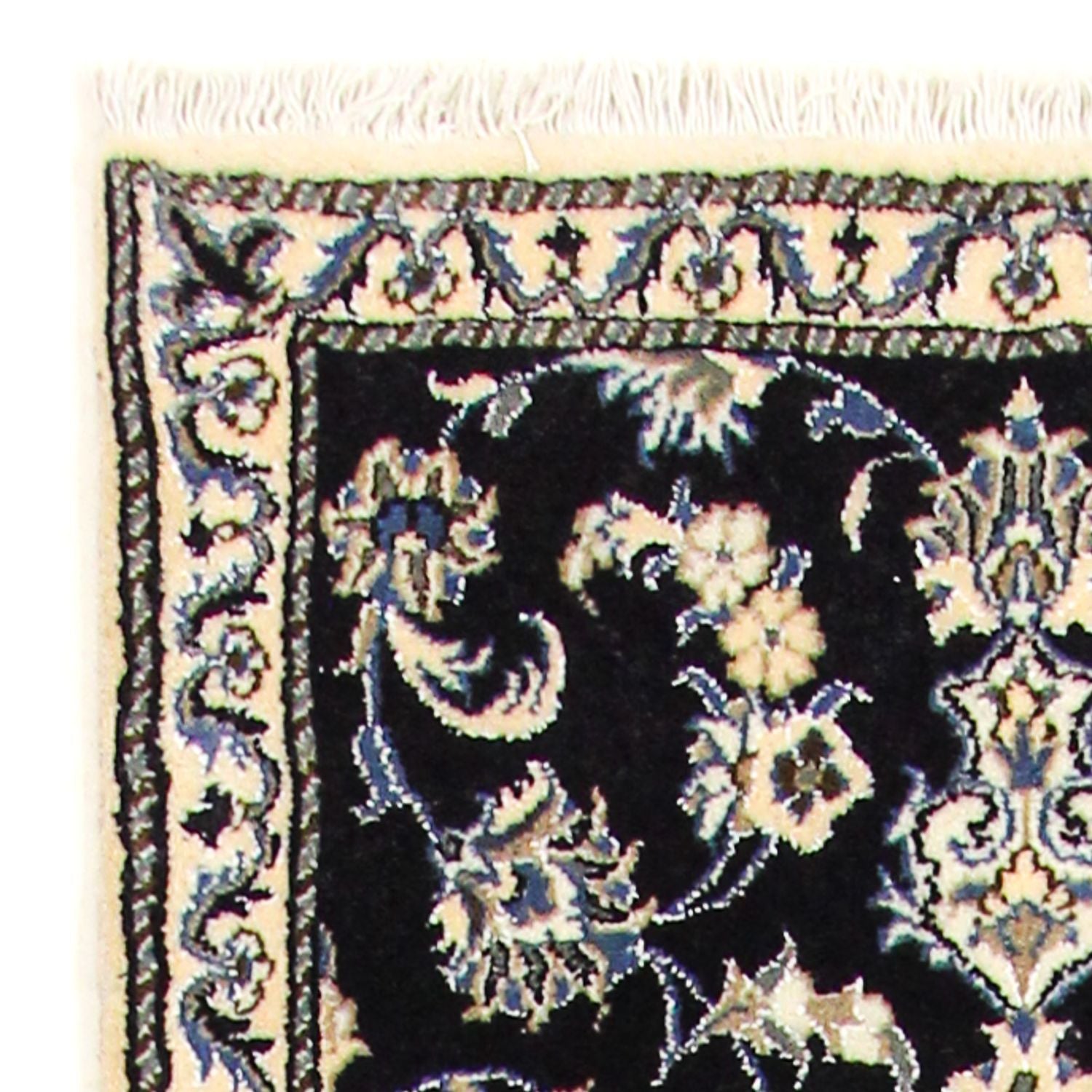Tappeto corsia Tappeto Persero - Nain - 310 x 78 cm - blu scuro