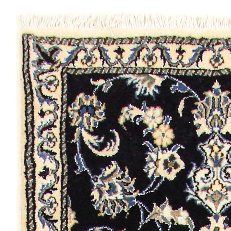 Tappeto corsia Tappeto Persero - Nain - 310 x 78 cm - blu scuro