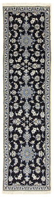 Tappeto corsia Tappeto Persero - Nain - 297 x 76 cm - blu scuro