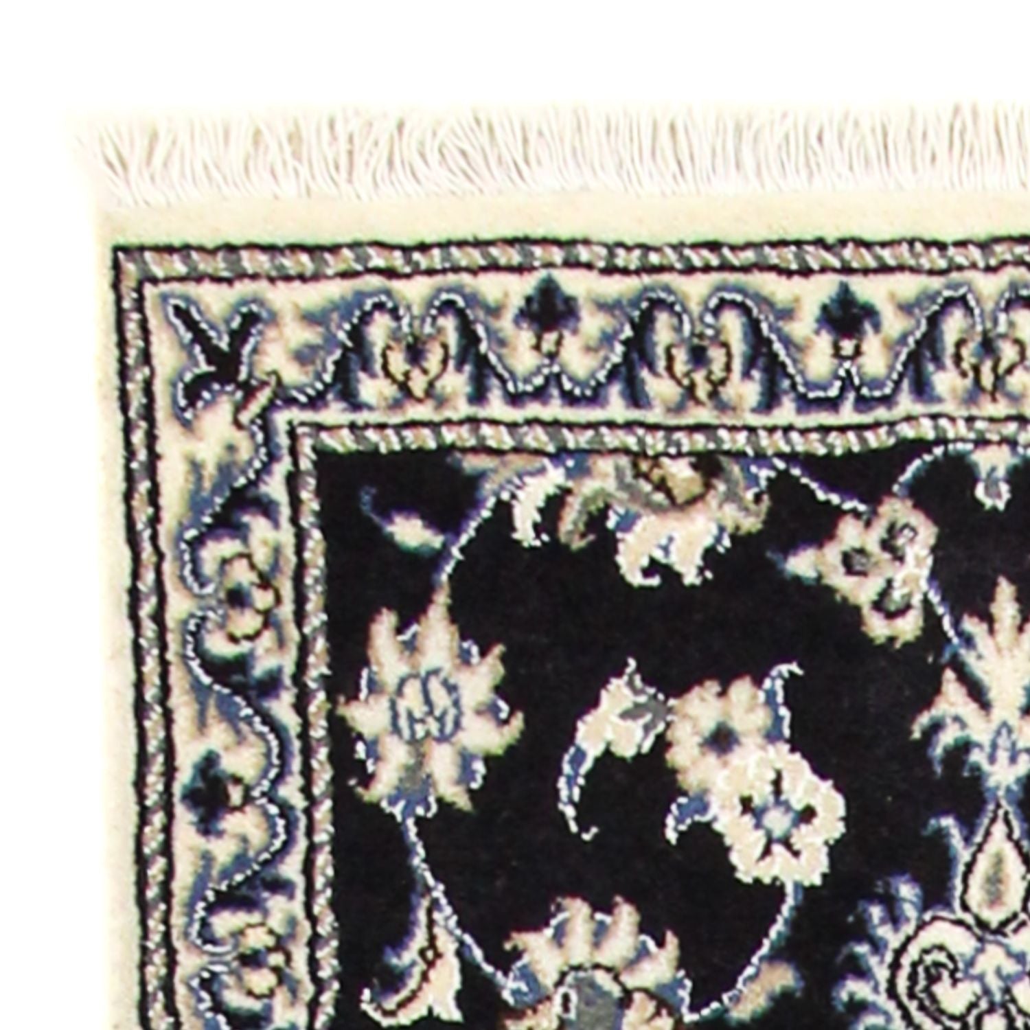 Tappeto corsia Tappeto Persero - Nain - 297 x 76 cm - blu scuro
