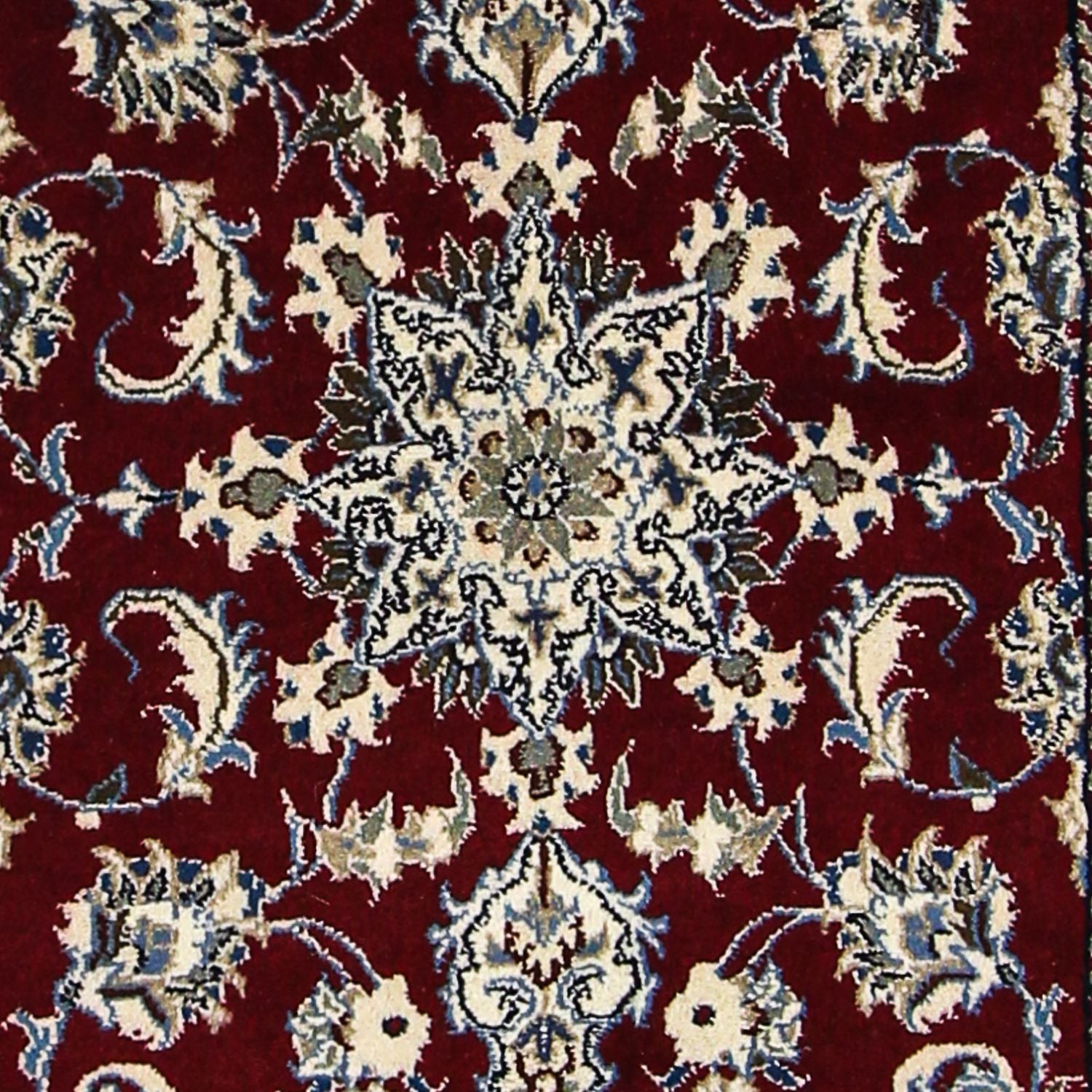 Tappeto corsia Tappeto Persero - Nain - 283 x 78 cm - rosso scuro