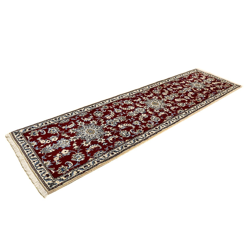 Tappeto corsia Tappeto Persero - Nain - 283 x 78 cm - rosso scuro