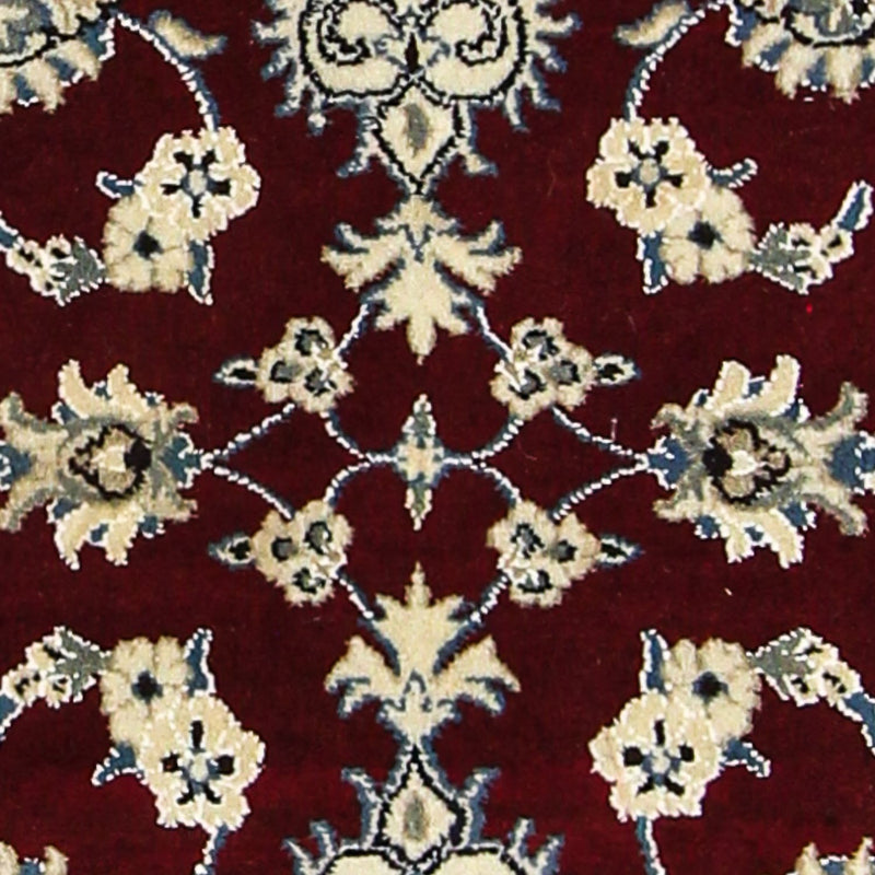 Tappeto corsia Tappeto Persero - Nain - 197 x 80 cm - rosso scuro