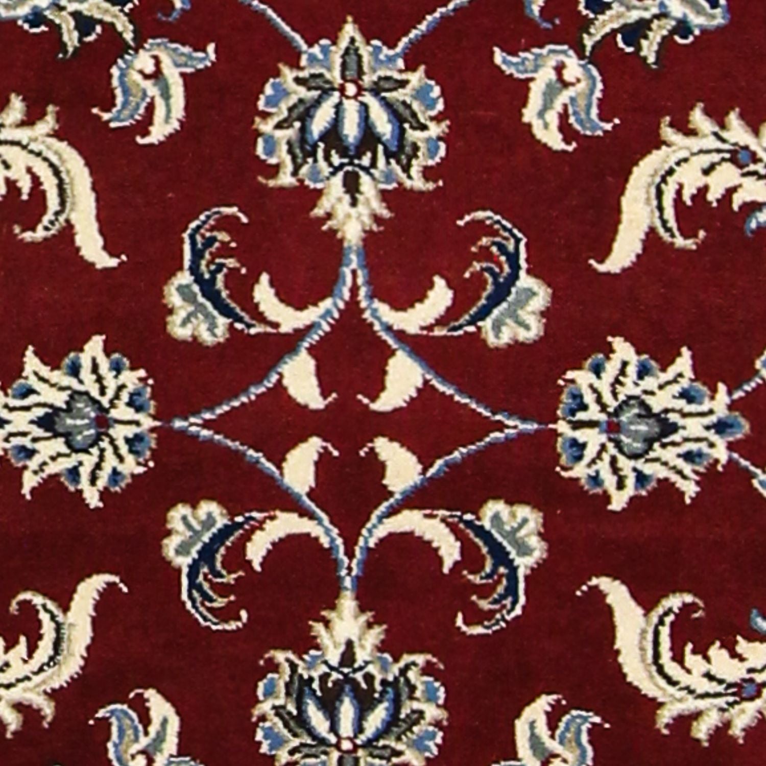 Tappeto corsia Tappeto Persero - Nain - 197 x 80 cm - rosso scuro