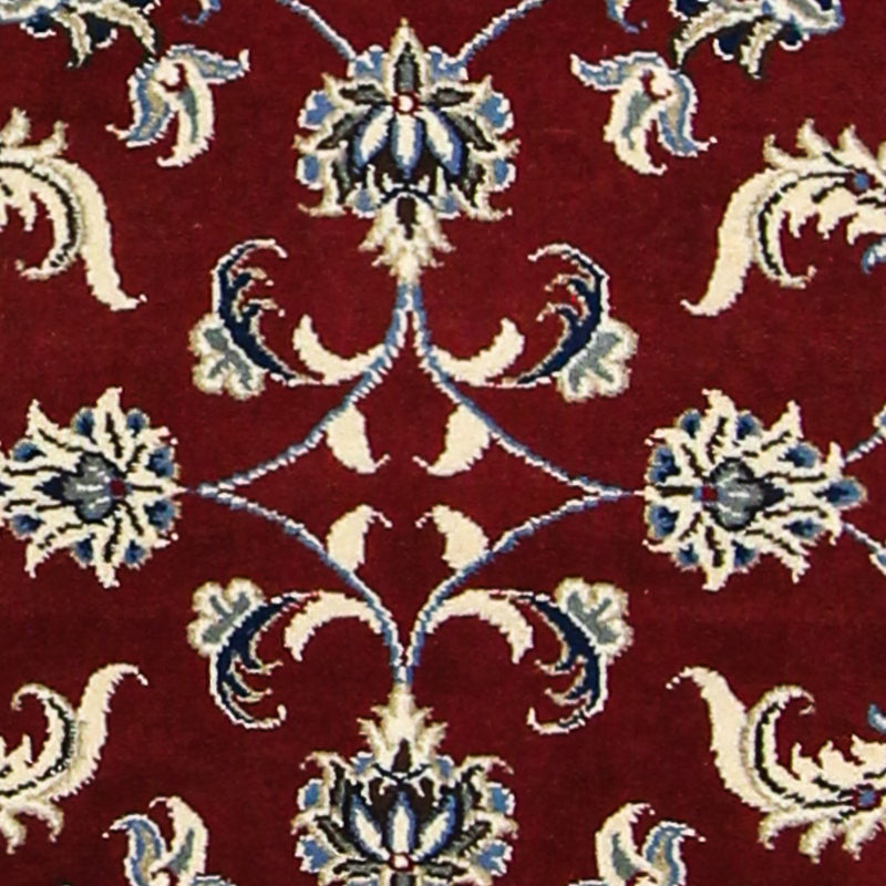 Tappeto corsia Tappeto Persero - Nain - 197 x 80 cm - rosso scuro