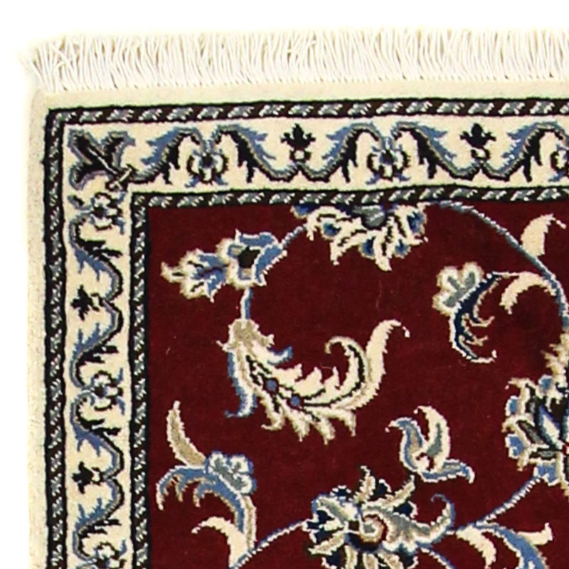 Tappeto corsia Tappeto Persero - Nain - 197 x 80 cm - rosso scuro