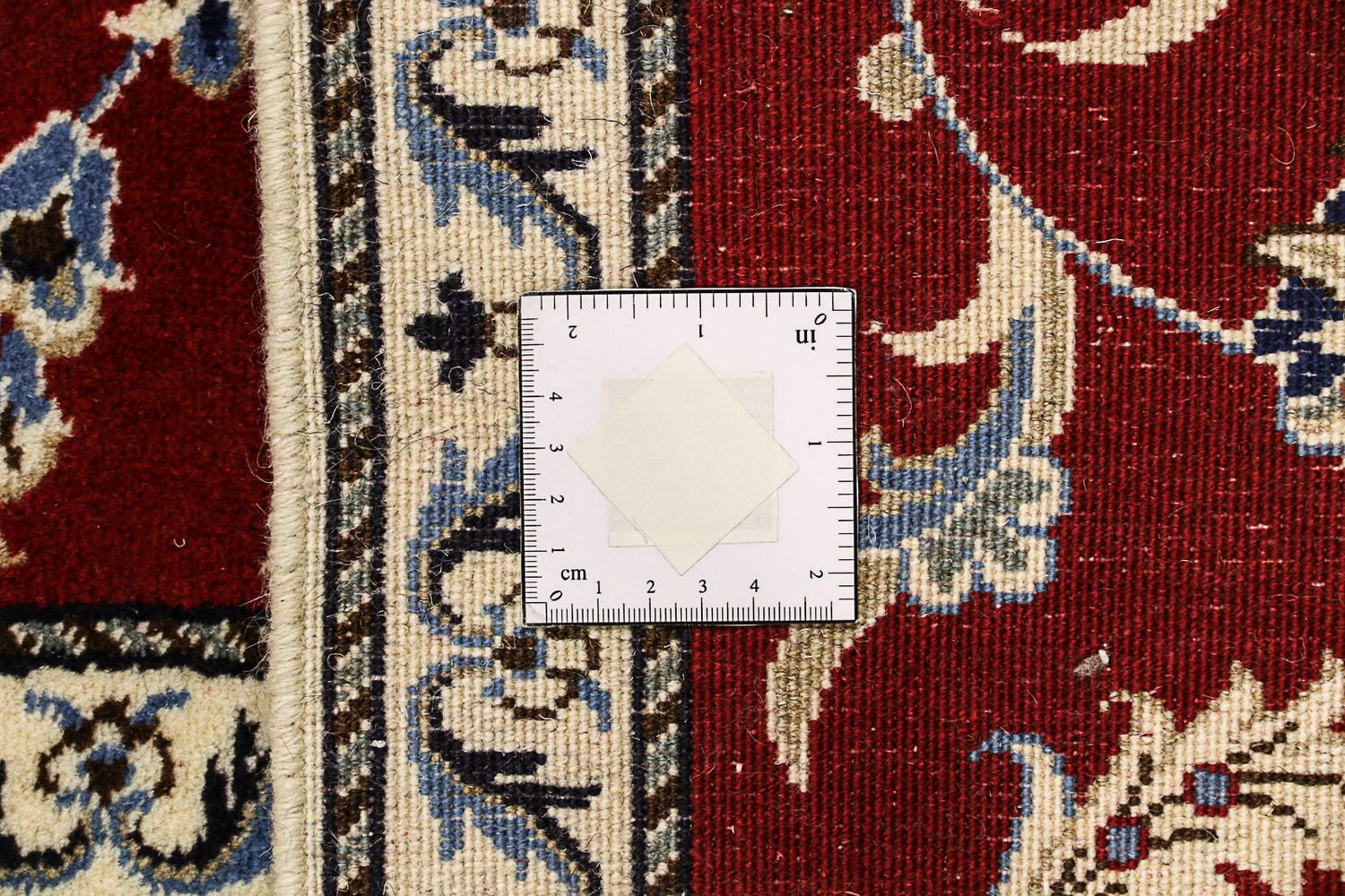 Tappeto corsia Tappeto Persero - Nain - 197 x 80 cm - rosso scuro