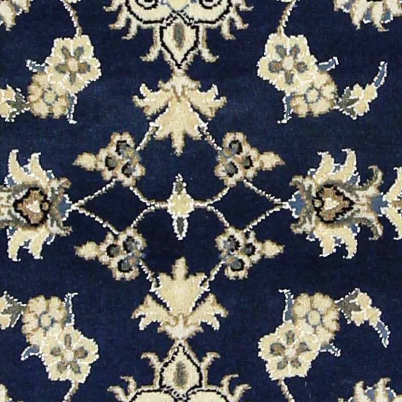 Tappeto corsia Tappeto Persero - Nain - 195 x 77 cm - blu scuro
