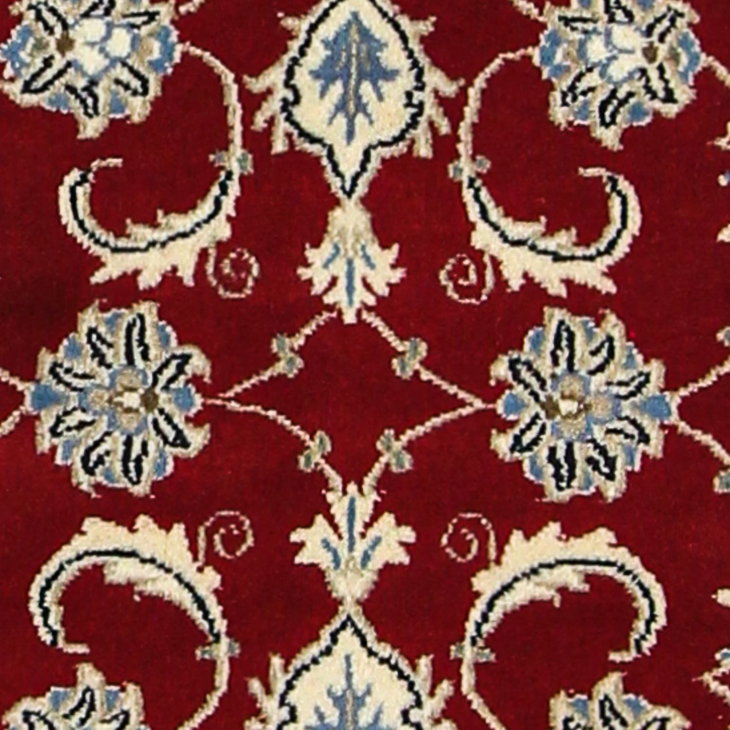Tappeto corsia Tappeto Persero - Nain - 188 x 60 cm - rosso scuro