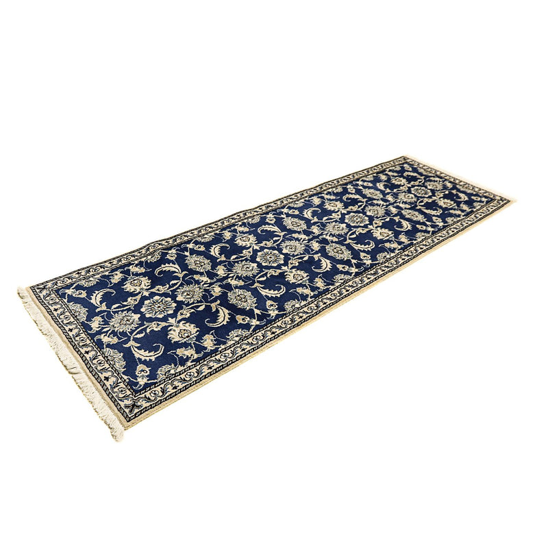 Tappeto corsia Tappeto Persero - Nain - 243 x 78 cm - blu