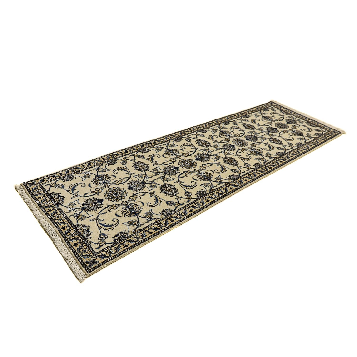Tappeto corsia Tappeto Persero - Nain - 240 x 78 cm - beige