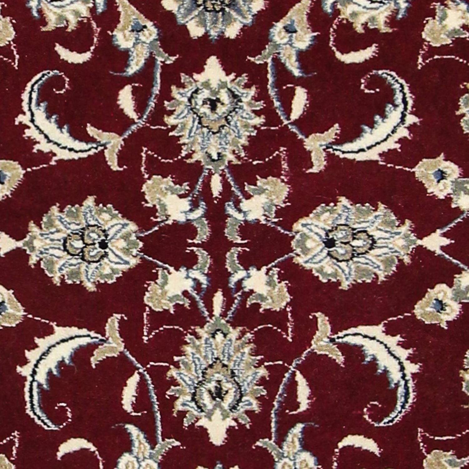 Tappeto corsia Tappeto Persero - Nain - 256 x 77 cm - rosso scuro