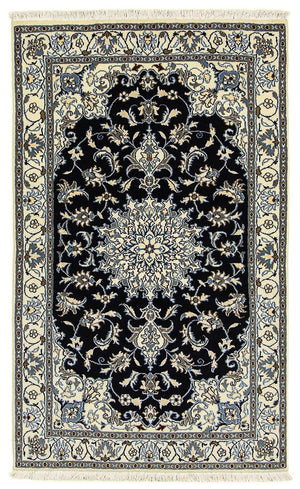 Tappeto Persero - Nain - 198 x 119 cm - blu scuro