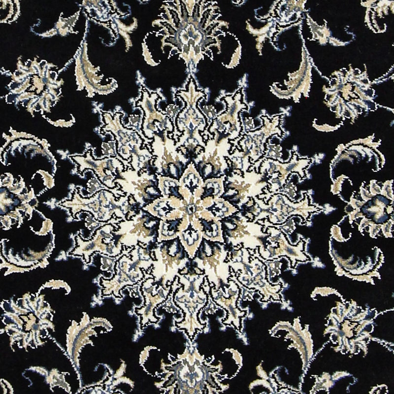 Tappeto Persero - Nain - 198 x 117 cm - blu scuro