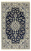 Tappeto Persero - Nain - 203 x 120 cm - blu scuro