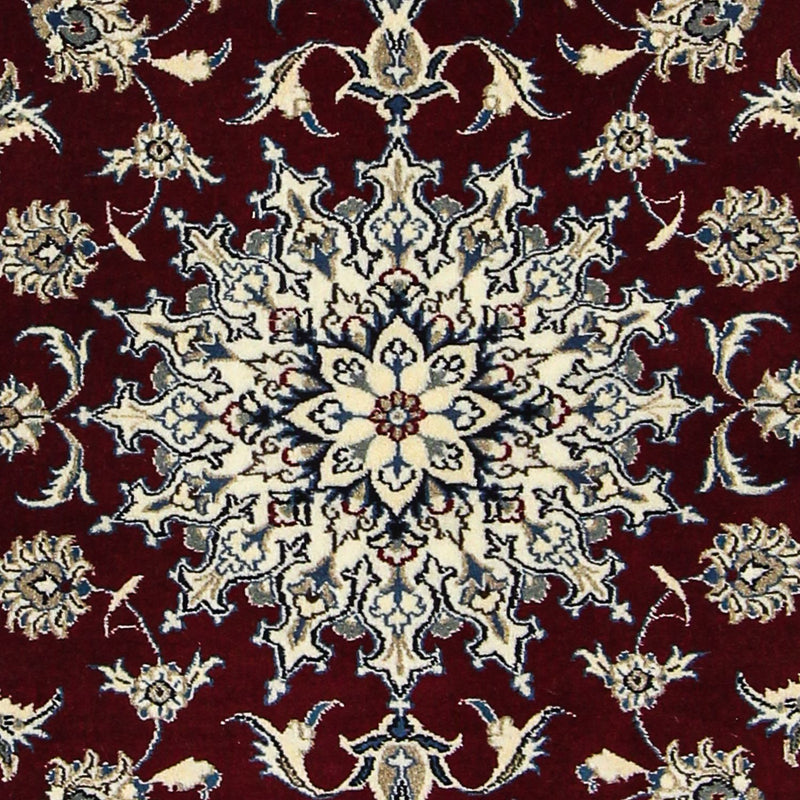 Tappeto Persero - Nain - 198 x 122 cm - rosso scuro