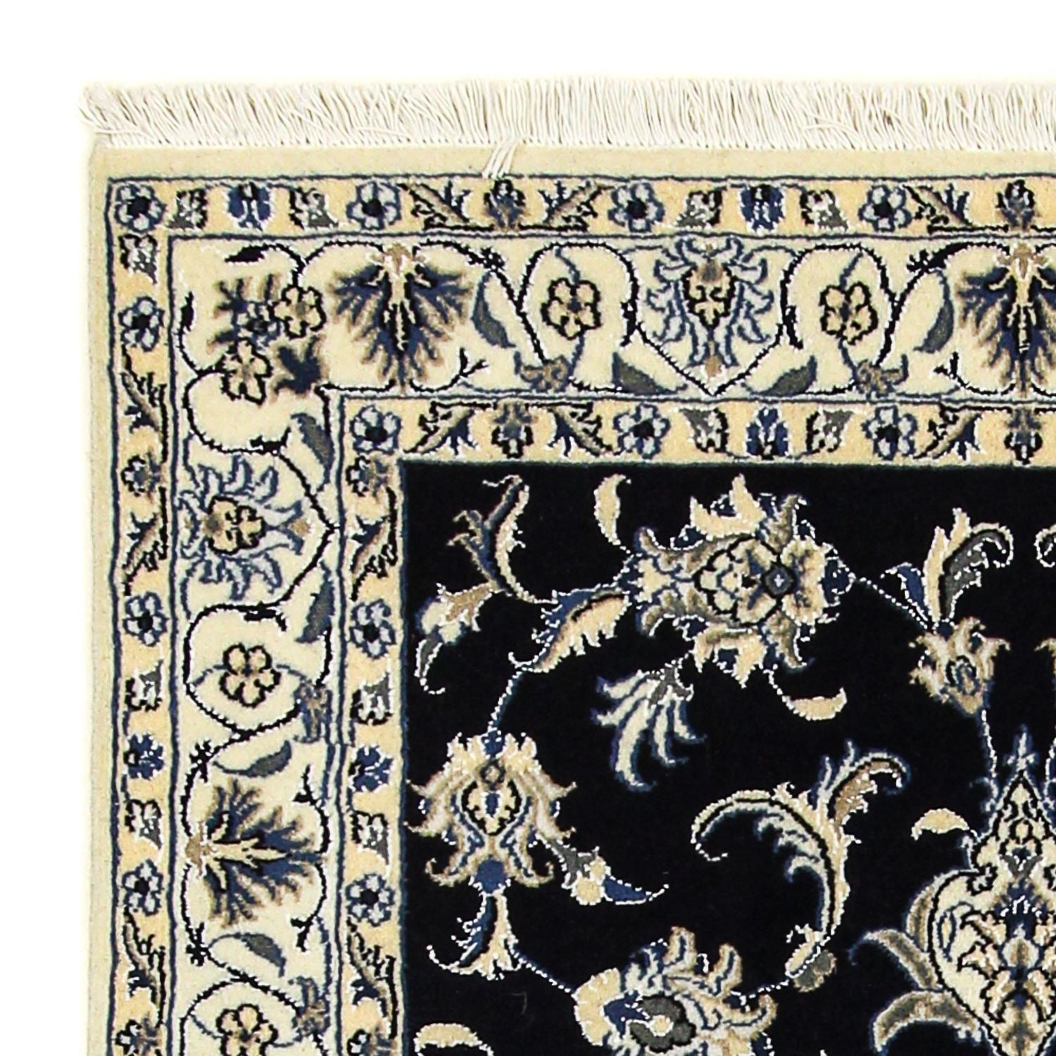 Tappeto Persero - Nain - 200 x 120 cm - blu scuro