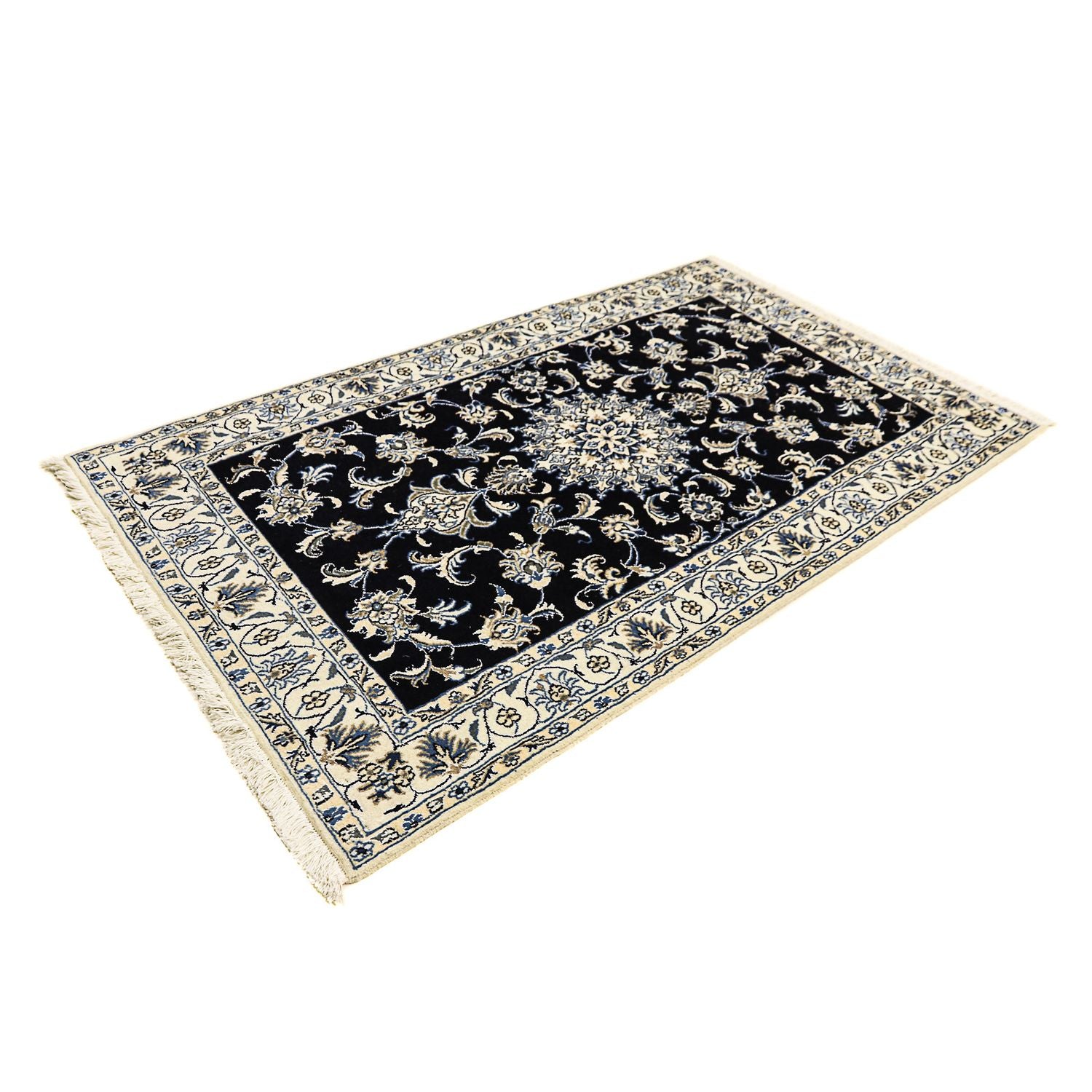 Tappeto Persero - Nain - 200 x 120 cm - blu scuro