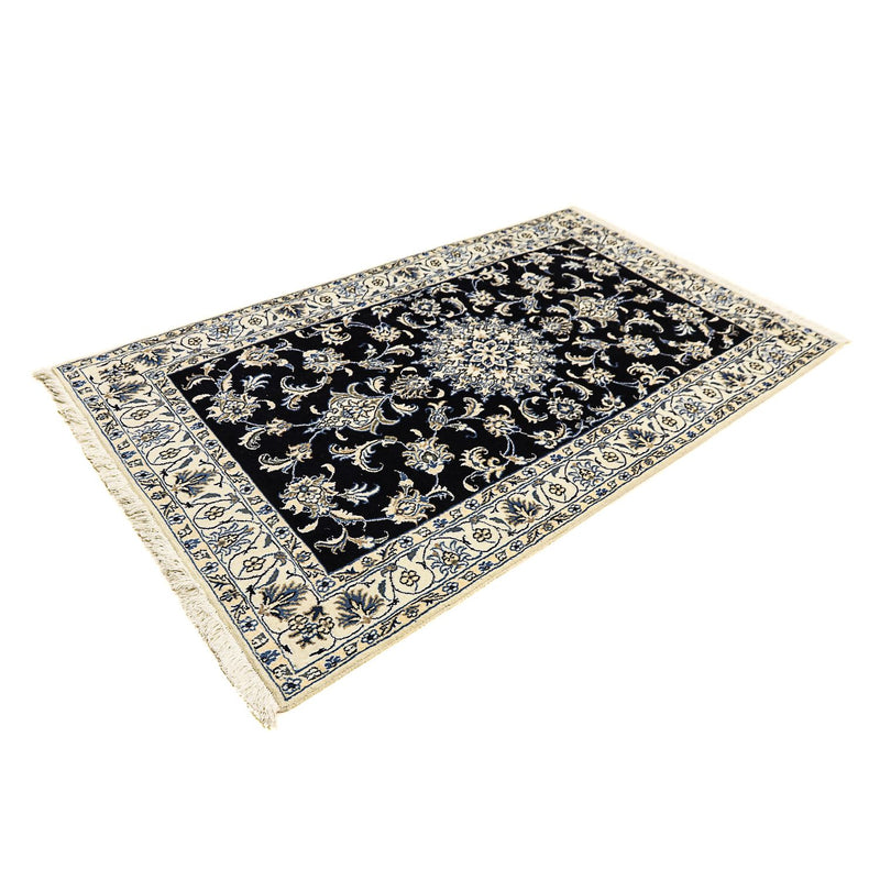 Tappeto Persero - Nain - 200 x 120 cm - blu scuro