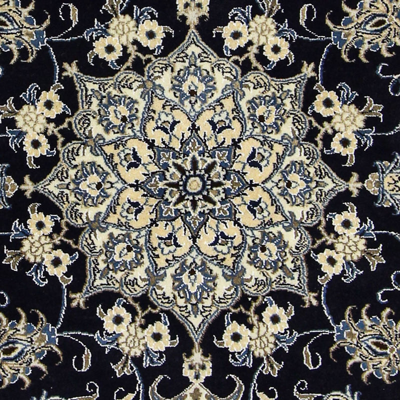Tappeto Persero - Nain - 205 x 143 cm - blu scuro
