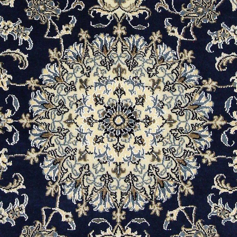 Tappeto Persero - Nain - 198 x 152 cm - blu scuro