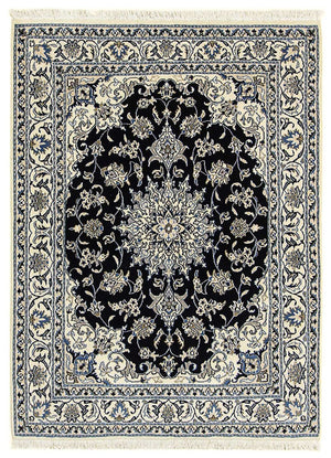 Tappeto Persero - Nain - 195 x 147 cm - blu scuro