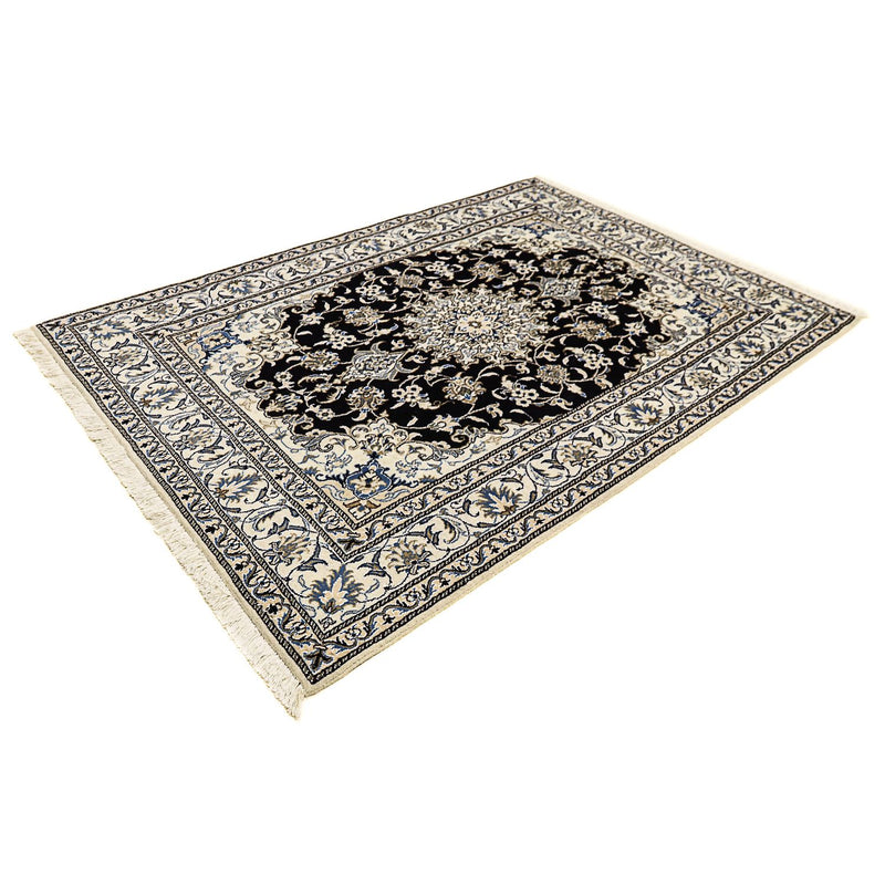 Tappeto Persero - Nain - 207 x 146 cm - blu scuro