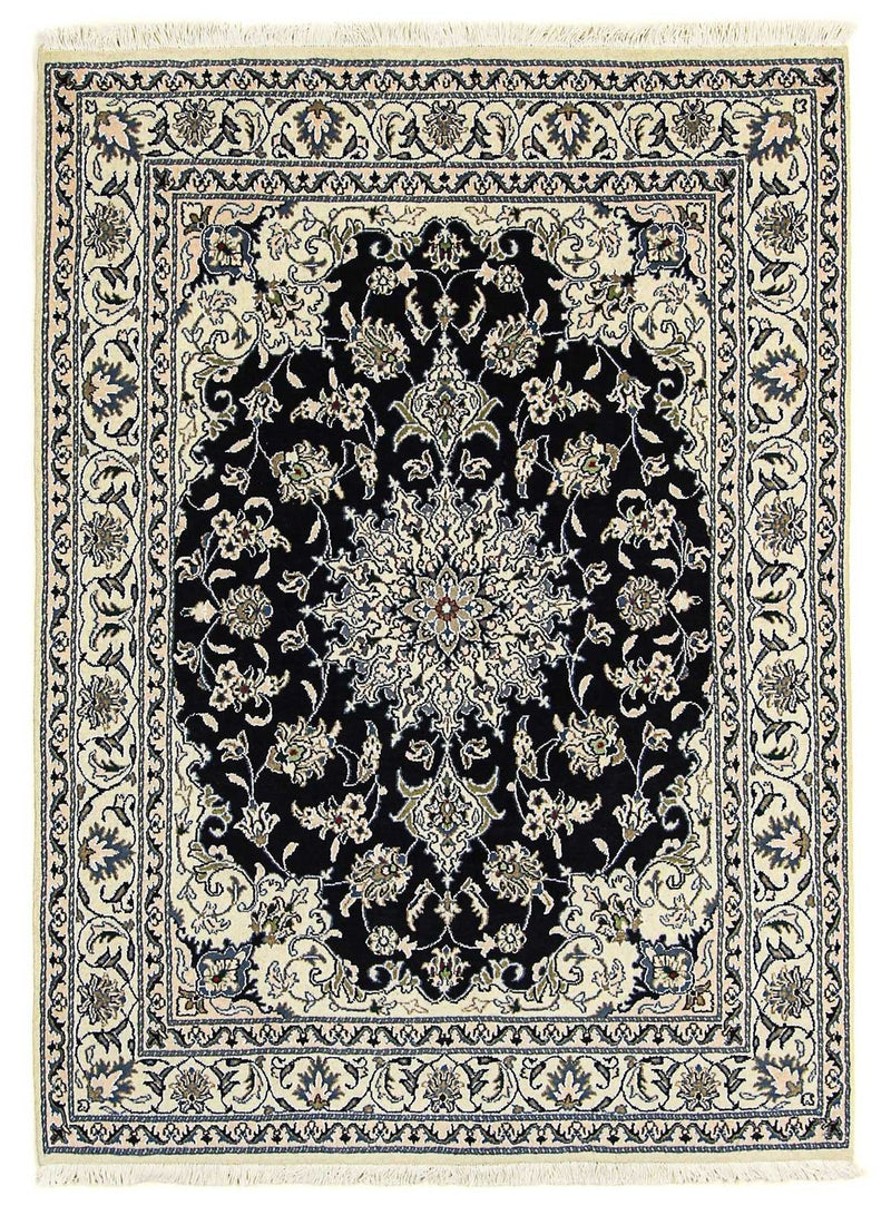Tappeto Persero - Nain - 193 x 147 cm - blu scuro