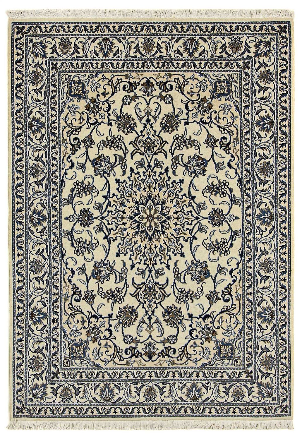 Tappeto Persero - Nain - 205 x 146 cm - beige