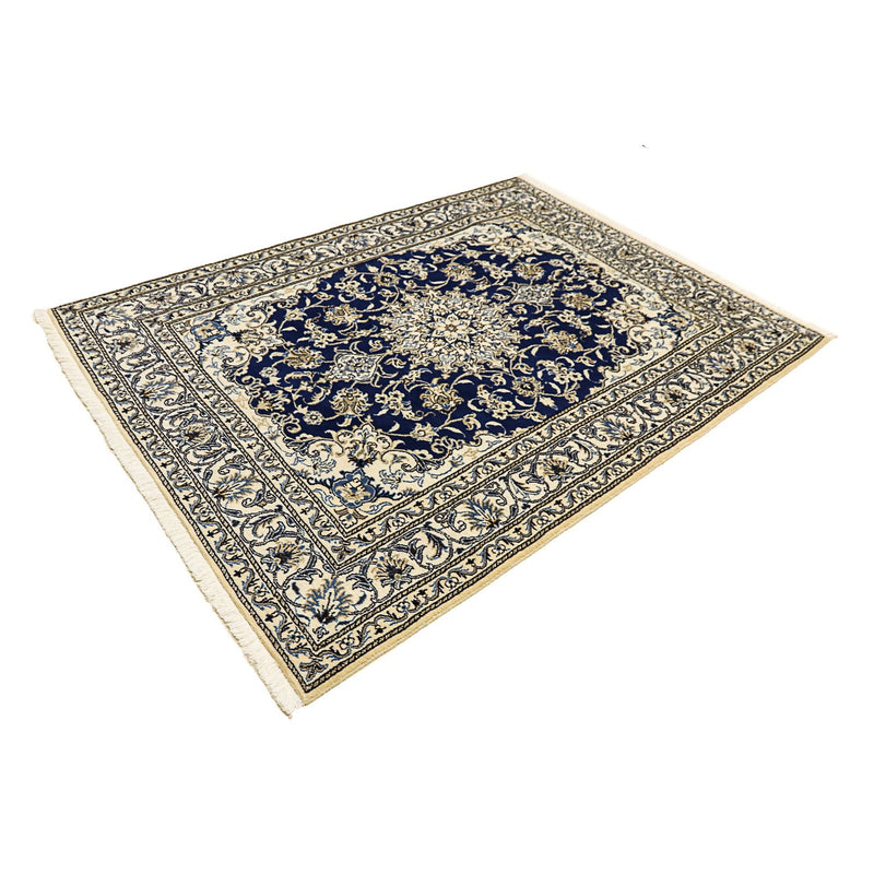 Tappeto Persero - Nain - 198 x 151 cm - blu scuro