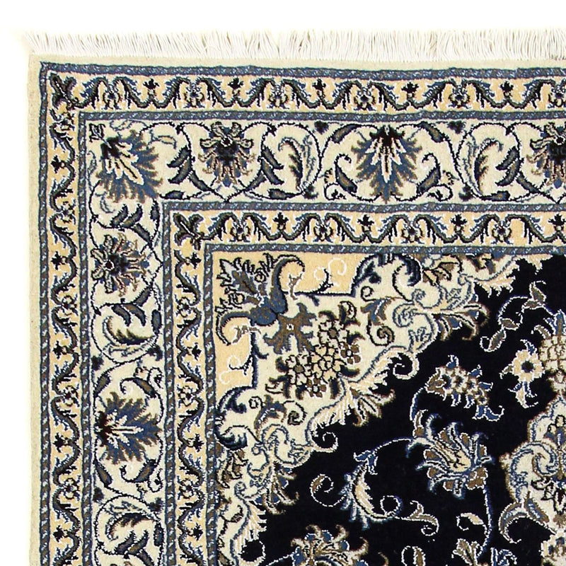 Tappeto Persero - Nain - 206 x 147 cm - blu scuro