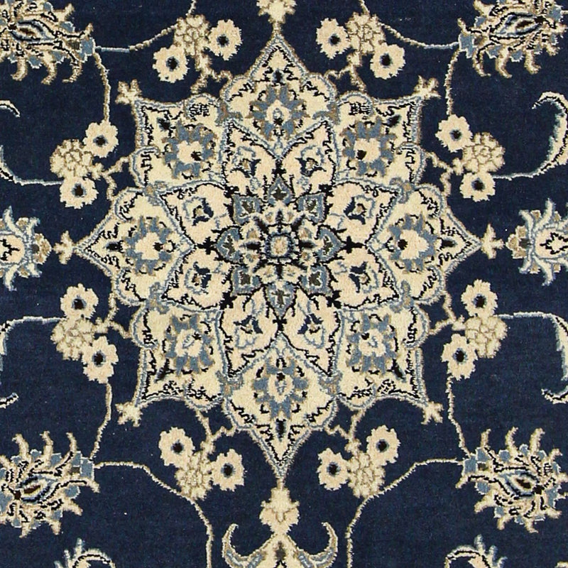 Tappeto Persero - Nain - 206 x 153 cm - blu scuro