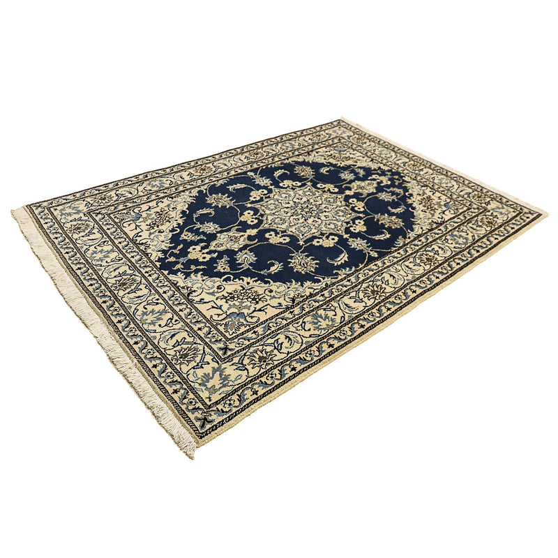 Tappeto Persero - Nain - 206 x 153 cm - blu scuro