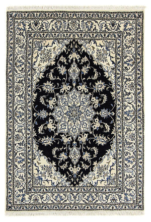 Tappeto Persero - Nain - 203 x 143 cm - blu scuro