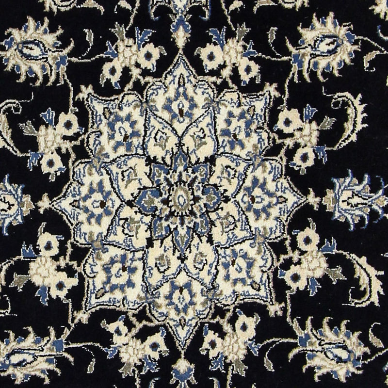 Tappeto Persero - Nain - 203 x 143 cm - blu scuro
