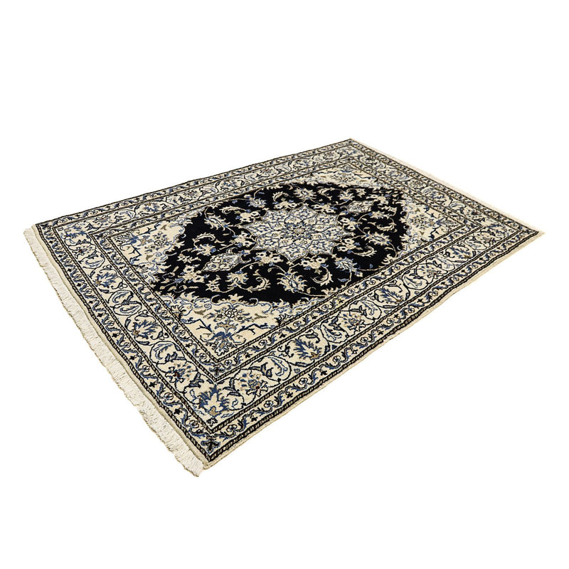 Tappeto Persero - Nain - 203 x 143 cm - blu scuro