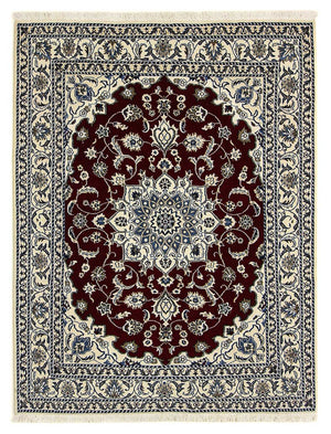 Tappeto Persero - Nain - 191 x 150 cm - rosso scuro
