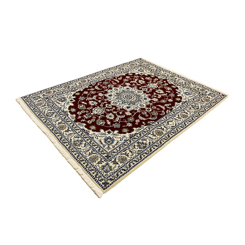 Tappeto Persero - Nain - 191 x 150 cm - rosso scuro