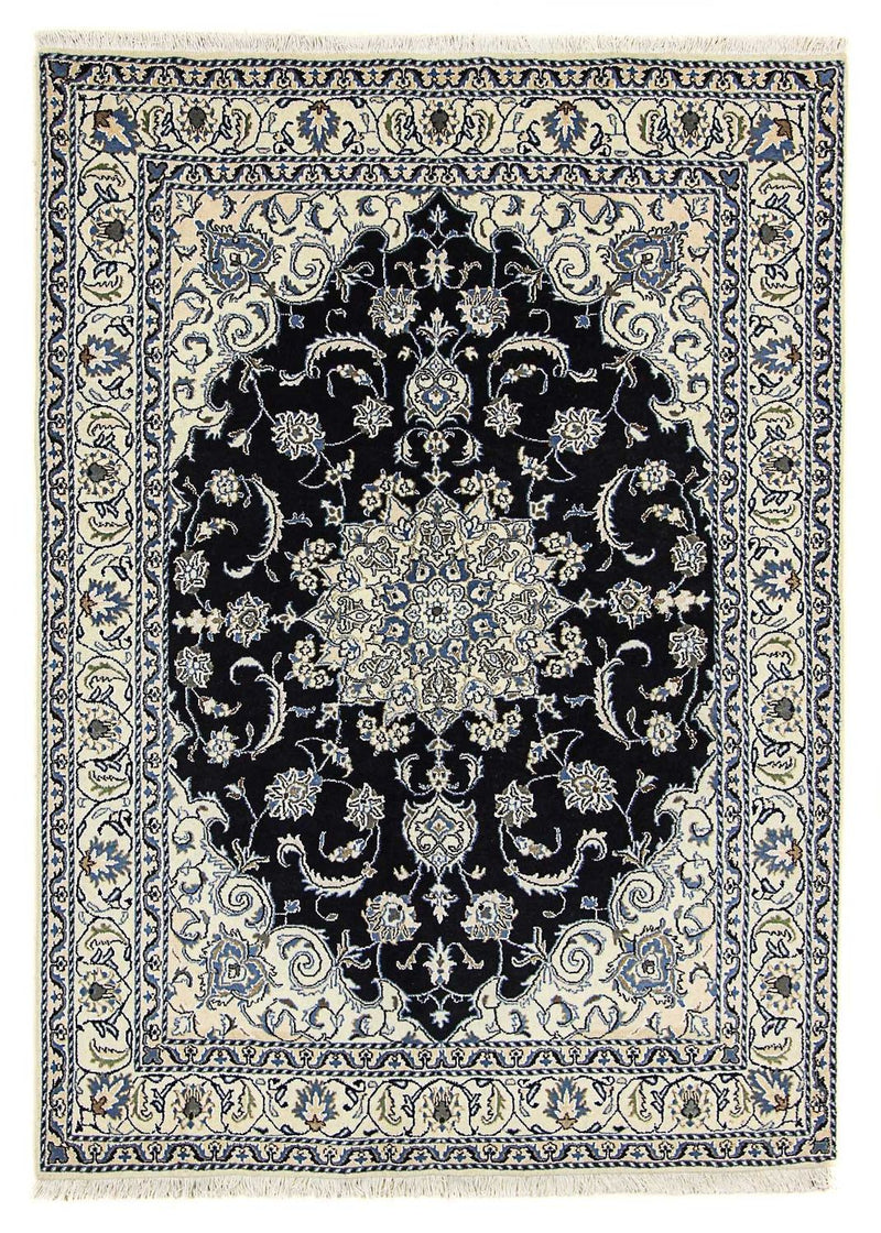 Tappeto Persero - Nain - 226 x 167 cm - blu scuro