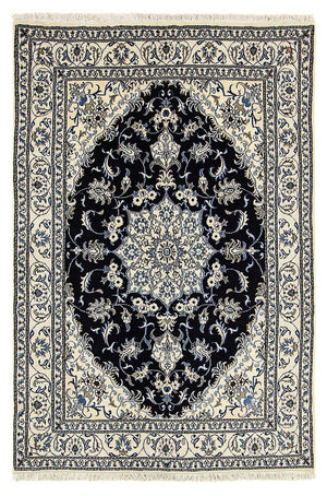 Tappeto Persero - Nain - 235 x 165 cm - blu scuro